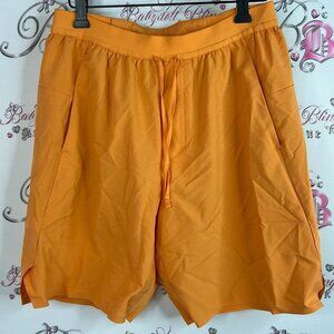 Fwd shorts athletic gym yoga basketball style Orange Shorts